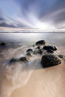 Breather at a Singapore Beach