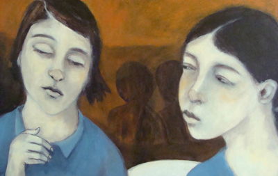 Two Women Talking Conversation on Depression