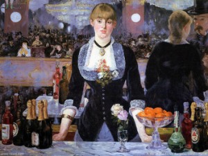 Manet Barmaid at the Folies Bergeres